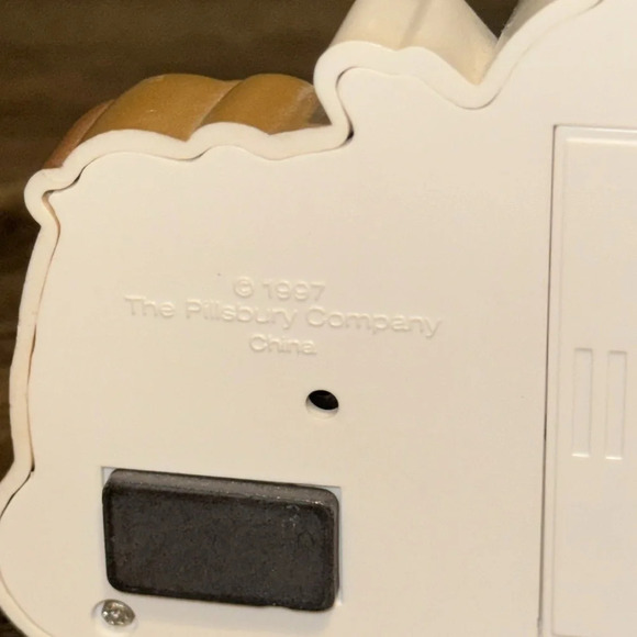 VTG 1997 The Pillsbury Company Pillsbury Doughboy Plastic Kitchen Timer Magnet - Picture 5 of 11